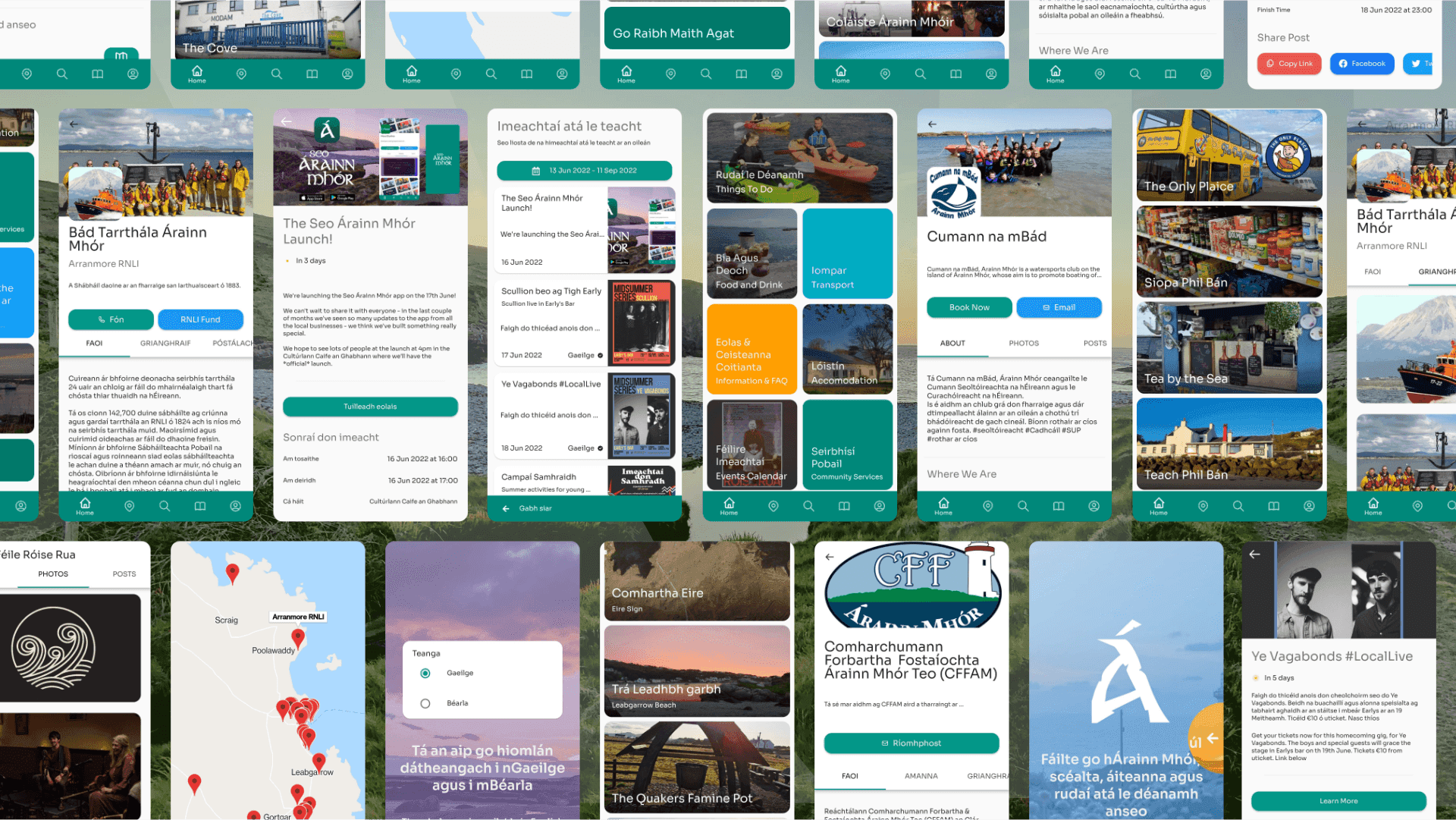 Arranmore Ferry Mobile App, available on Android and iOS